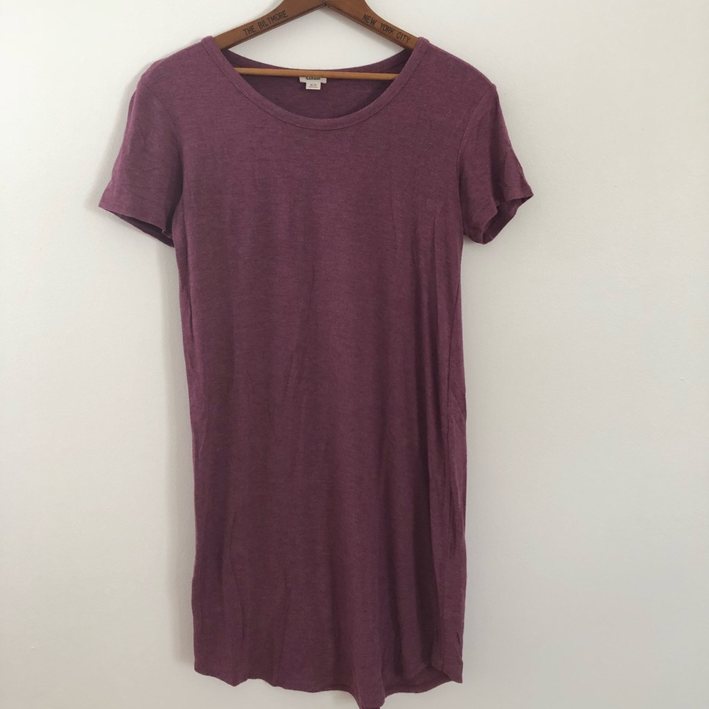 MAUVE BODY CON DRESS